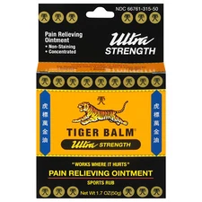 Tiger Balm Ultra Sports White Balm 1.7 oz (Pack of 3)