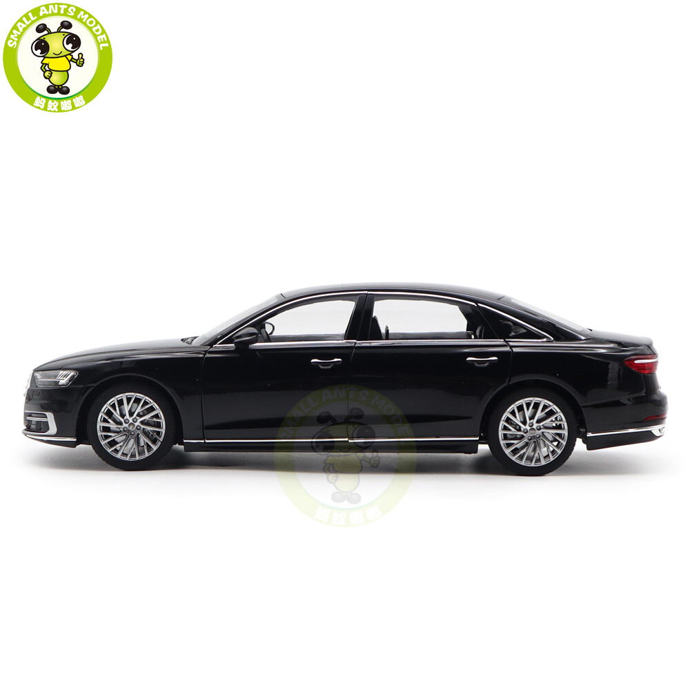 1/18 Audi A8 A8L 2017 Norev 188367 Black Diecast Model Car Gifts