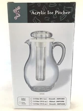 Service Ideas Smooth Acrylic Ice Pitcher 3.3 L. Model AWP33SB