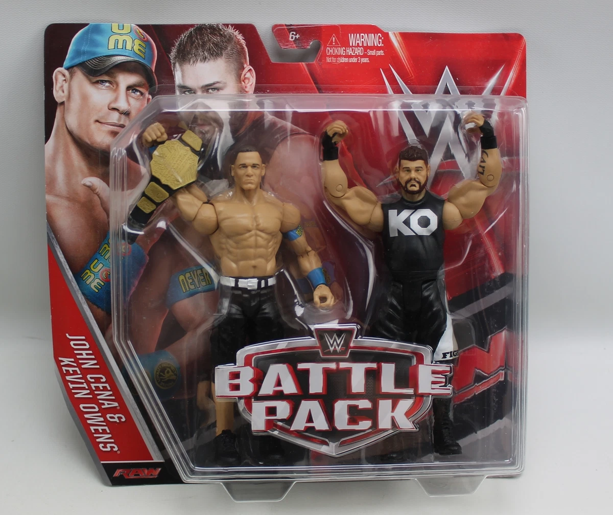 WWE Battle Pack John Cena & Kevin Owens Action Figures