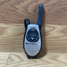 Motorola Talkabout T5530 Black 22 Channels 8 Miles LCD Display Walkie Talkie