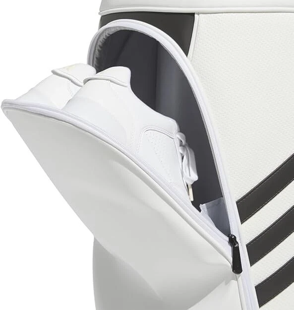 Adidas Golf Ladies Caddy Bag THREE STRIPE 8.5 x 46 Inch 2.8kg HT6809 White - Image 4 of 4