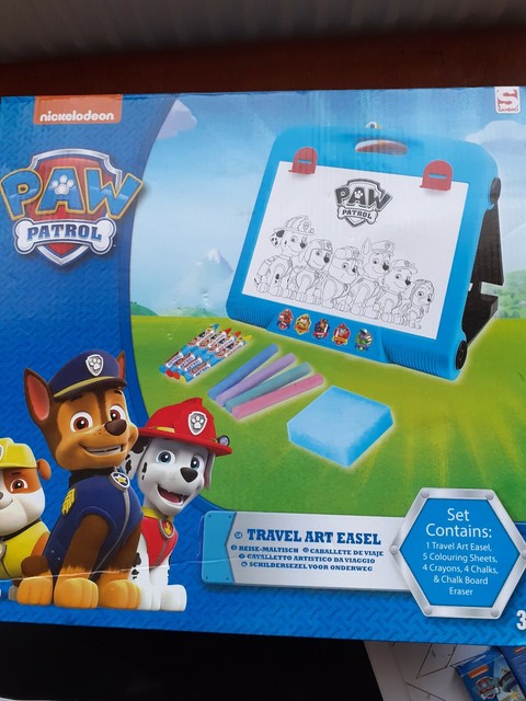 paw patrol art easel