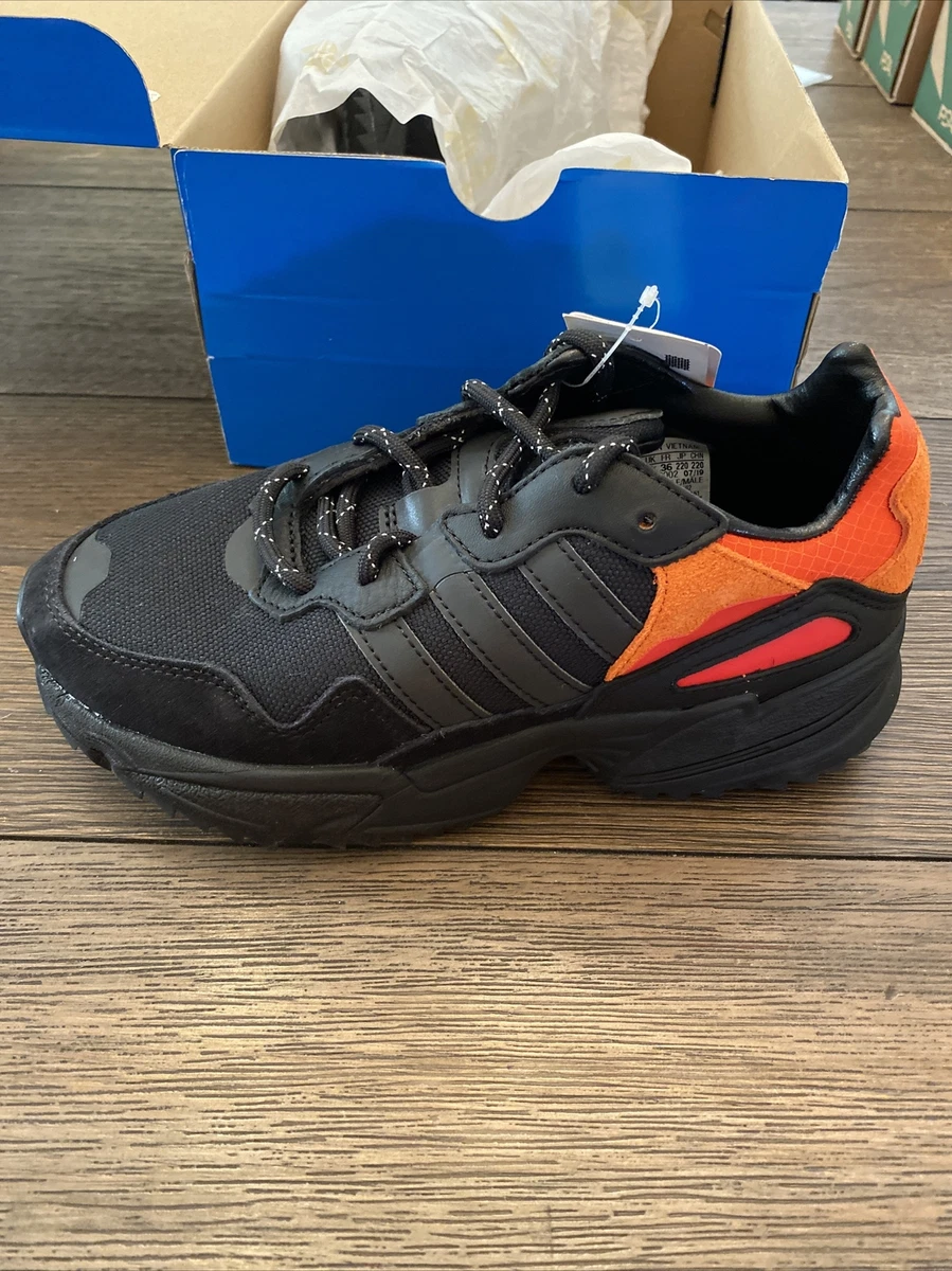 adidas Yung-96 Trail Black Flash Orange for Sale | Authenticity