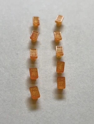 10 Stk 5x3mm Orange Begrenzungsleuchten Positionsleuchten Blitzer 1/14 Tamiya