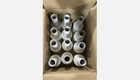 Lot of 12 Rolls 5" x 1000Ft 80 Gauge Stretch Shrink Film Hand Wrap With Handle