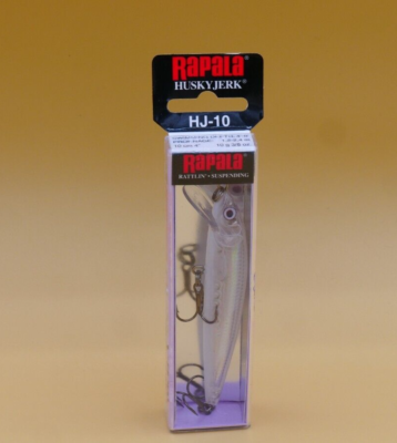 Boîte Revendeur Rapala H-13 Husky Minnow Vintage – Couleur Spéciale, 5 1/4", Neuve Et Rare
