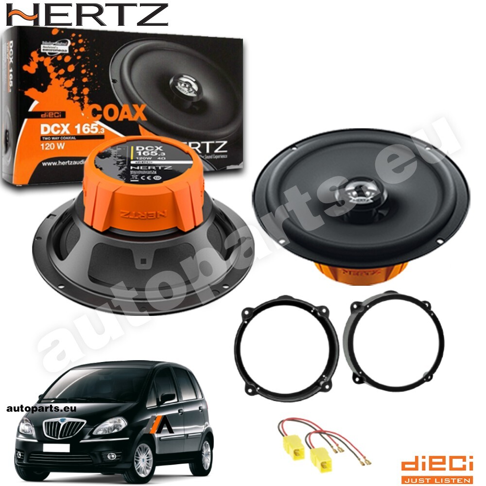 Riscopri la Tua Musica su Lancia Musa con Hertz DCX 165.3