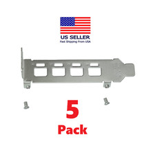 5pcs Low Profile LP Bracket for NVIDIA Quadro K1200 NVS510 P400 P1000 P620 T600