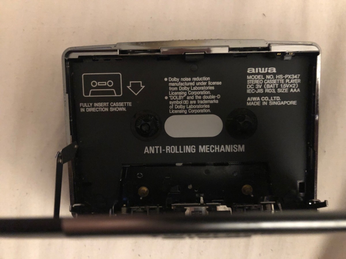 Aiwa HS-PX347 Stereo Cassette Player + Original Box + Earphones | eBay