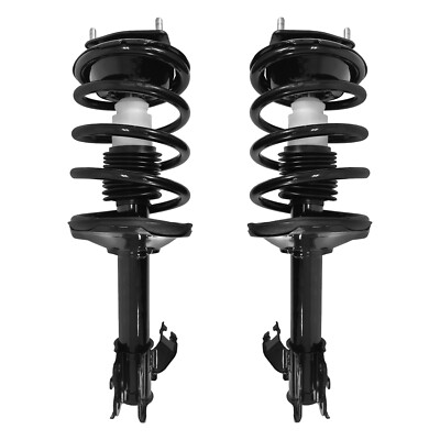 Front Pair Complete Struts & Coil Spring Assemblies for 1999-2002 FWD OPEN BOX