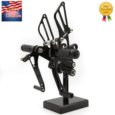 ふたば 2009-2025 Kawasaki Ninja ZX6R ZX636 FX CNC Rearset Footpegs GP