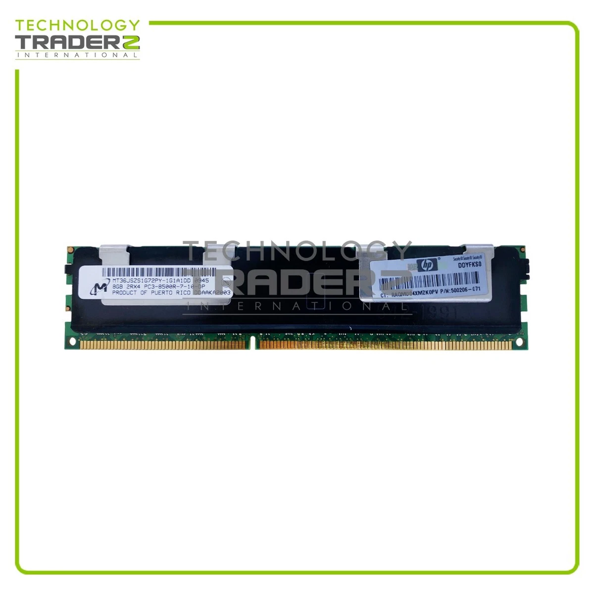 Barrette RAM 8 Go DDR3L PC3-14900 Pour HP EliteBook 8760w Dual Core