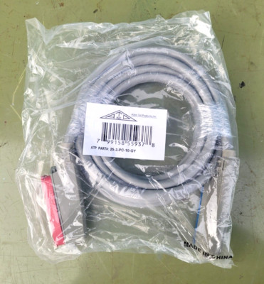 Brand New Allen Tel Products 25-3-PC-10-GY TELCO MF 10FT