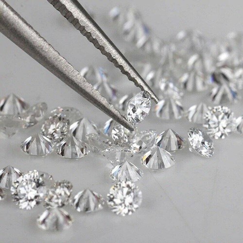 Lab Grown 1.00 MM 2.00 MM 3.00 MM 4.00 MM CVD Diamond E-VVS Round Loose Diamond - Picture 4 of 5