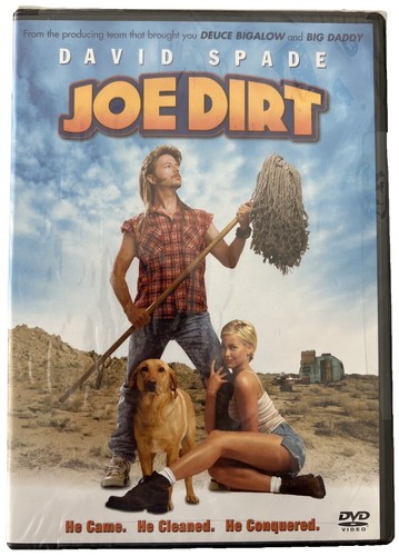 Joe Dirt DVD Comedy Adventure David Spade Cult Classic 2001 Film