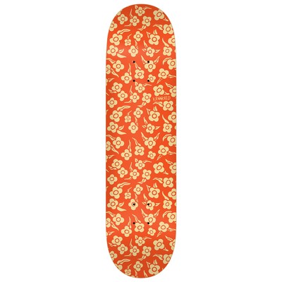 KROOKED クルキッド スケート FLOWERS ORANGE | デッキ フラワーズ