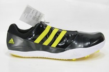 Long Jump Spikes SZ 15 Adidas Adizero LJ Track  Field 932615 Black Yellow