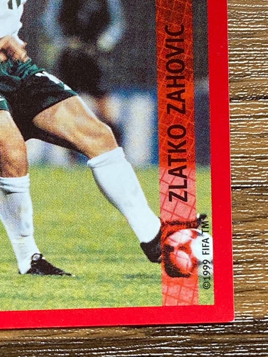 Panini 2002 FIFA World Cup Soccer Card 44 Zlatko Zahovic Solvenia