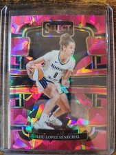 2024 Panini WNBA Select Lou Lopez Senechal Pink Ice Prizm #53 Dallas Wings