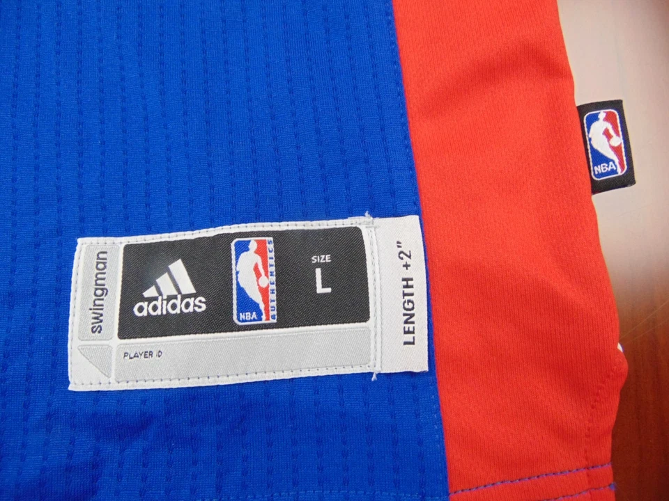 CAMISETA ADIDAS NBA DETROIT PISTONS ANDRE DRUMMOND SWINGMAN TALLA JUVENIL L Foto 2 de 4