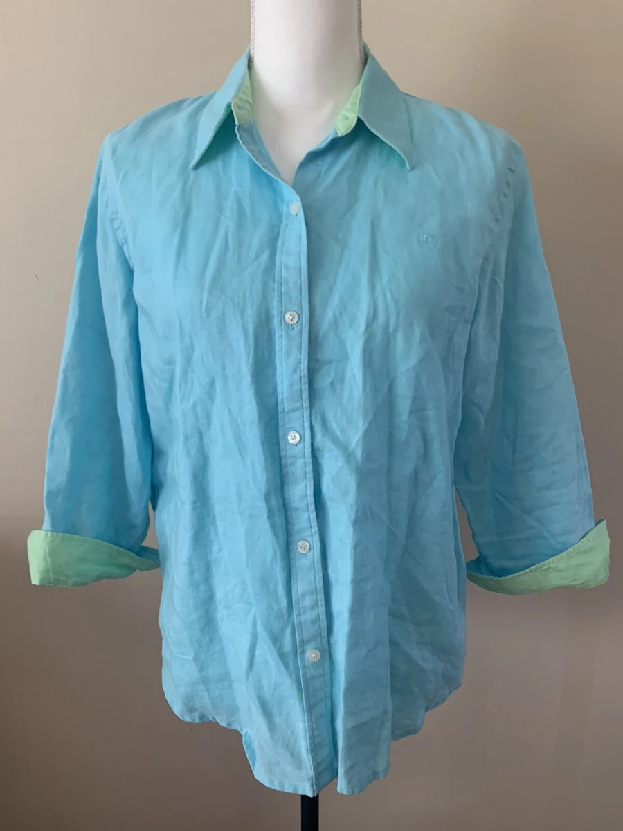 chaps 3 4 sleeve shirts