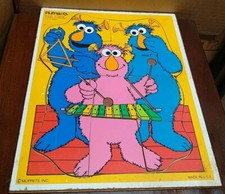 1985 Playskool 315-26 11 PCS Three Homkers Muppets Puzzle