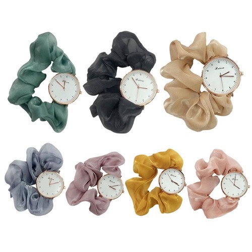 Creative Ribbon Watch Hairpin Hair-Ring Unique Fashion Quartz Watch New F4 - Picture 12 of 29