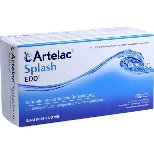 DR. GERHARD MANN CHEM.-PHARM.FABRIK GMBH ARTELAC Splash EDO Augentropfen 60X0.5 ML PZN 7707010