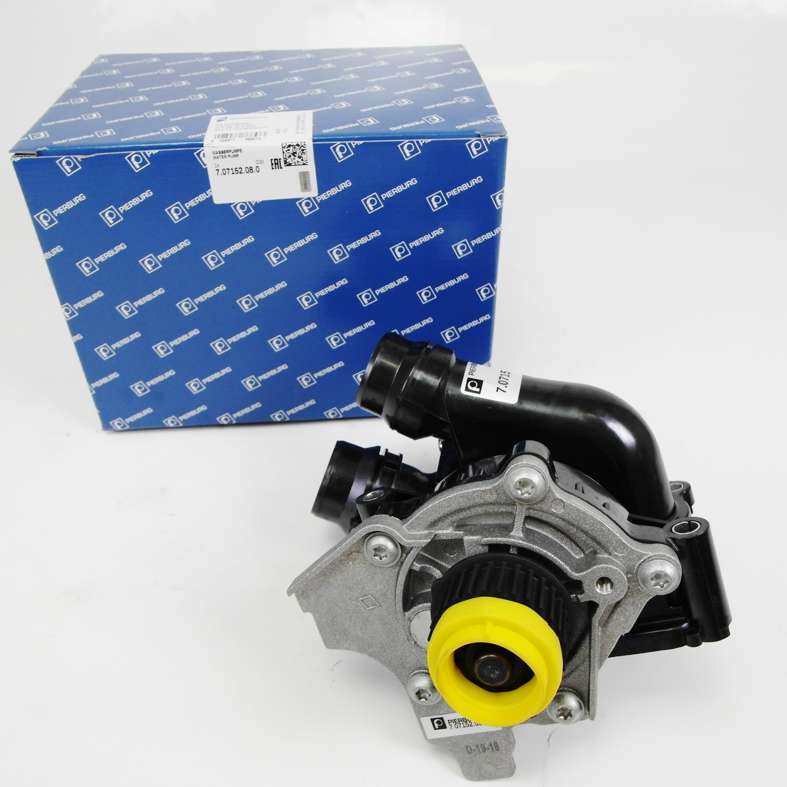 Water pump PIERBURG with thermostat / basic carrier Audi VW 2.0L TSI TFSI