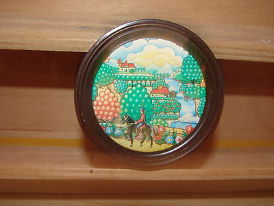 FERRERO NUTELLA MINIATUR BILDER 2  FERTIG GERAHMT VON 1978 - BILD NR. 10 GROß