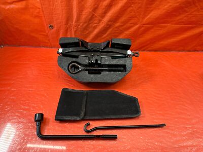 13-16 HYUNDAI GENESIS COUPE - SPARE TIRE TOOL KIT W/ SCISSOR JACK & ALL OEM #219