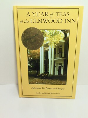 Perryville KY Elmwood Inn COOKBOOK Name to British Guild of Tea Rooms SIGNED HB
