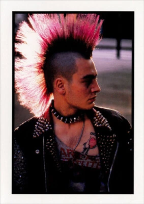 Guy with Mohawk Hair Do - Recycled Paper Greetings Funny Father's Day Card