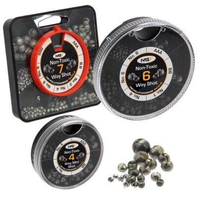 NGT 7 Way Non Toxic Coarse Carp Pike Fishing Float Split Shot Float ...