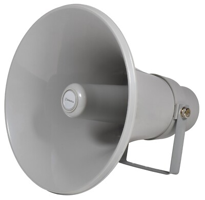 Adastra 952.266UK IP66 MH Serie Runde PA Horn Lautsprecher 30W 100V | Weiß, IP66