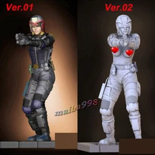 1/8 1/6 Judge Dredd 3D Print Model Kit Figure Unpainted Unassembled Garage Kit