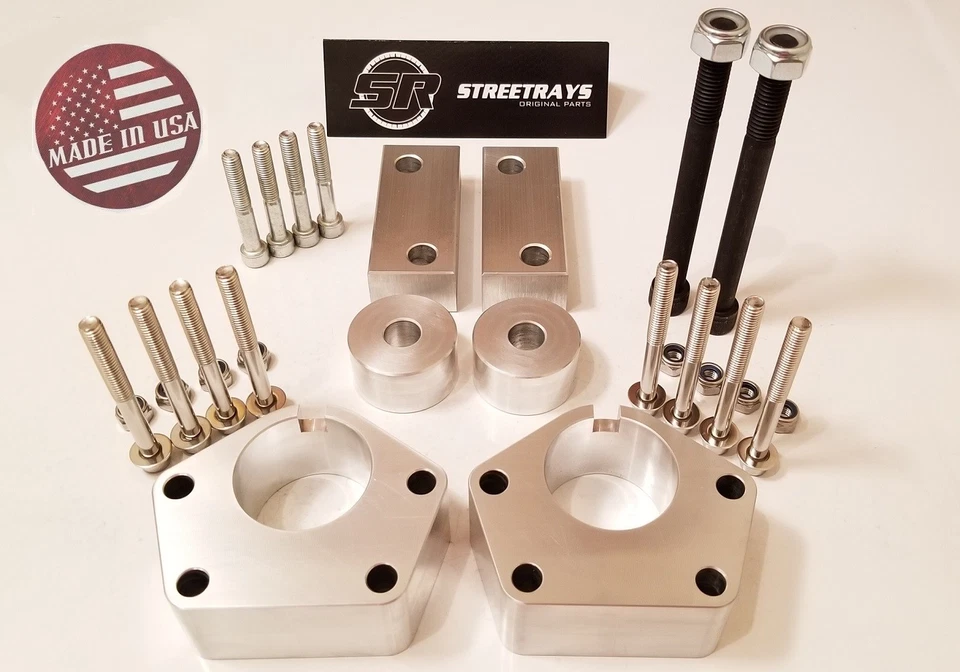 SR 3" Front Lift Kit & Swaybar Diff Drop FOR Toyota 93-98 T100 86-95 Pickup 4WD - Image 2 of 2