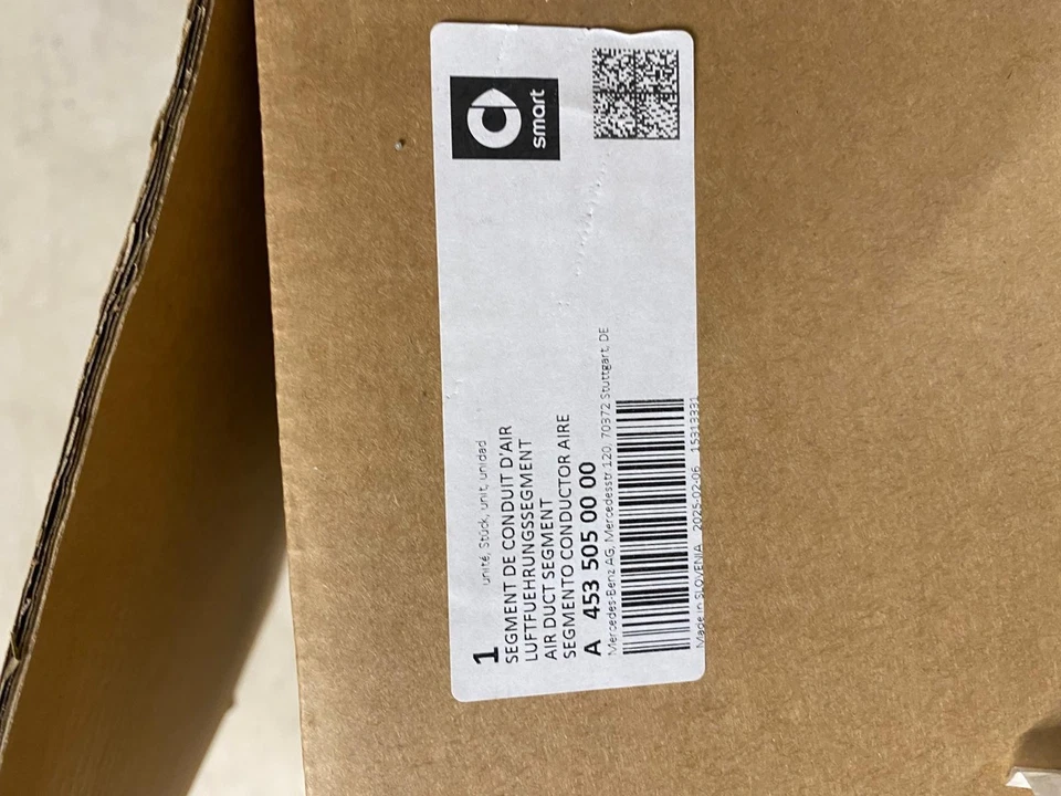 Convogliatore radiatore smart 453 for four originale Renault twingo A4535050330 - Immagine 4 di 4