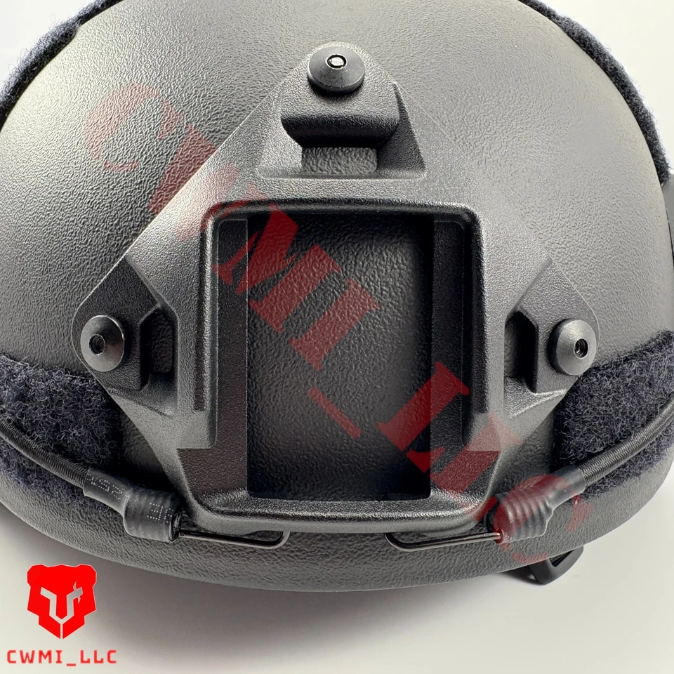 Casco Balístico MICH Nivel IIIA - Hecho con Aramida Kevlar - Combate A Prueba de Balas Foto 4 de 4