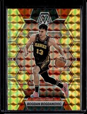 2022-23 Panini Mosaic #90 Bogdan Bogdanovic Reactive Yellow