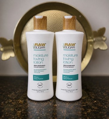 RAW Sugar The Wave Maker Shampoo Duo 16oz Lychee Coconut Milk Set of 2