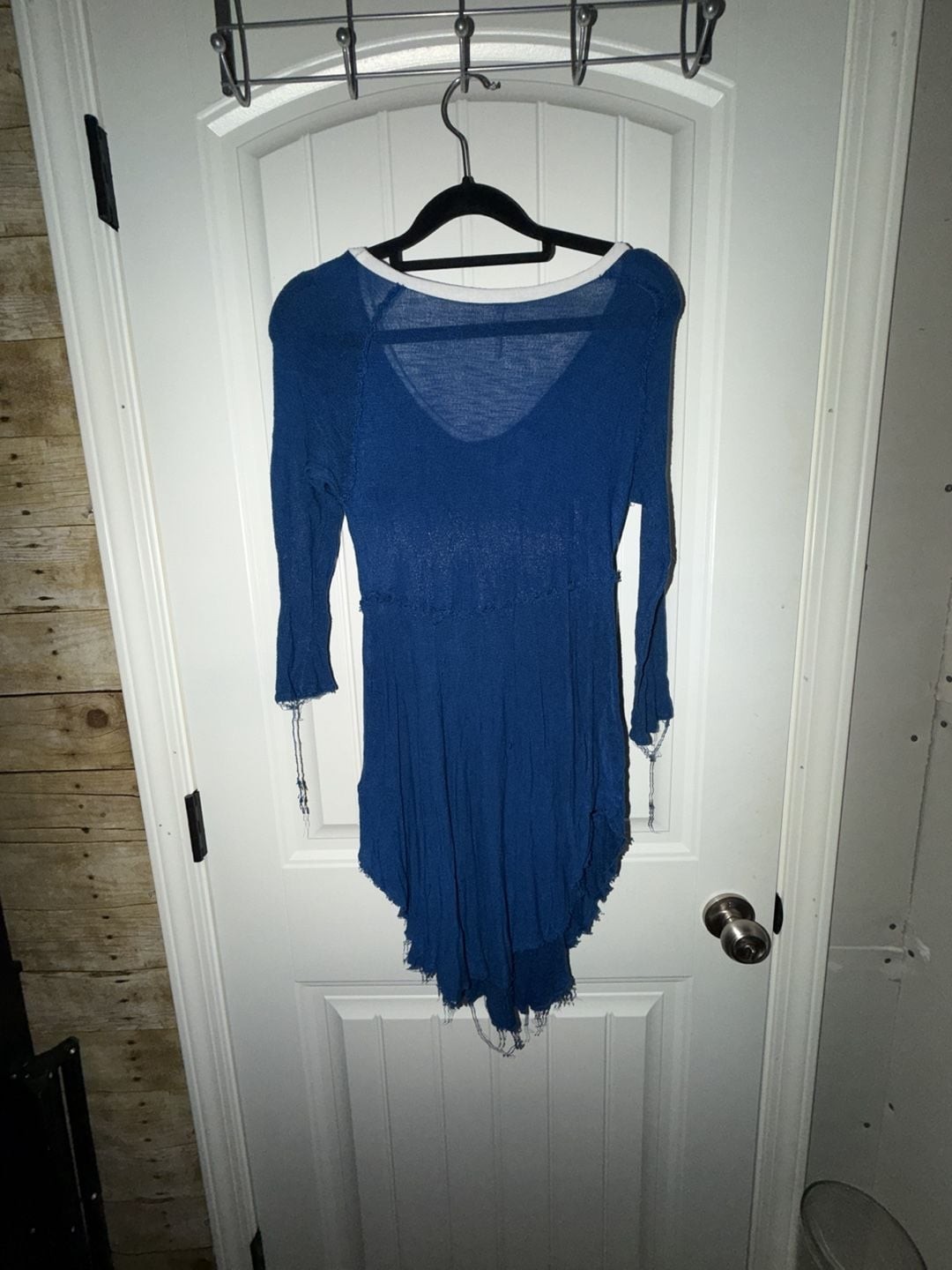 Intimately Free People Weekends Layering Tunic Top Blue medium, photo 6