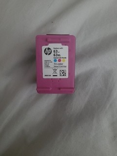 Cartuccia di inchiostro HP 63XL tricolore Hi Yield originale nuova senza scatola