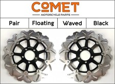 Kawasaki Z 1000 A 2003-2006 [Coppia Dischi Freno Anteriori Comet Serie WF Neri]