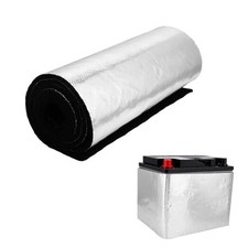 Car Battery Insulation Kit, Includes 1/78.7x7.1in Battery Wrap and 1 200x18cm