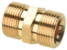15mm M22 Male Quick Connect Garden Hose Adapter Brass Pressure Washer Fitting