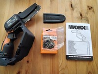 Worx WG324E.9 Akku-Einhand-AstsäGe 20V - 12Cm Schwert - Ohne Akku Und LadegeräT