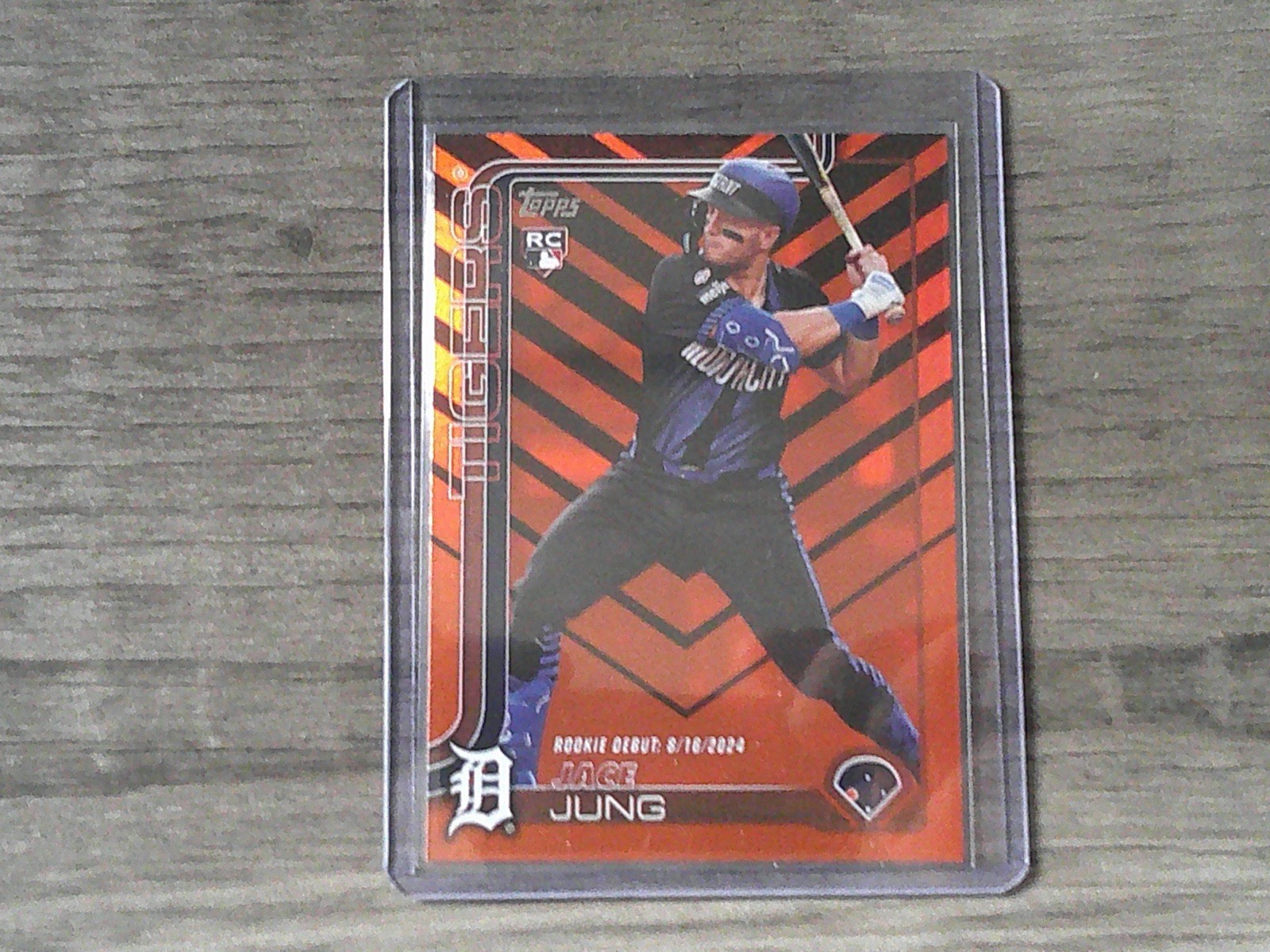 2025 Topps Update Series - Rookie Debut Jace Jung #US93 Holiday (RC)