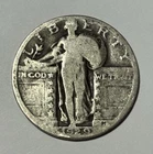 1929 (P) Standing Liberty Quarter Silver - .18064 ASW - Avg Circulated.. Nice